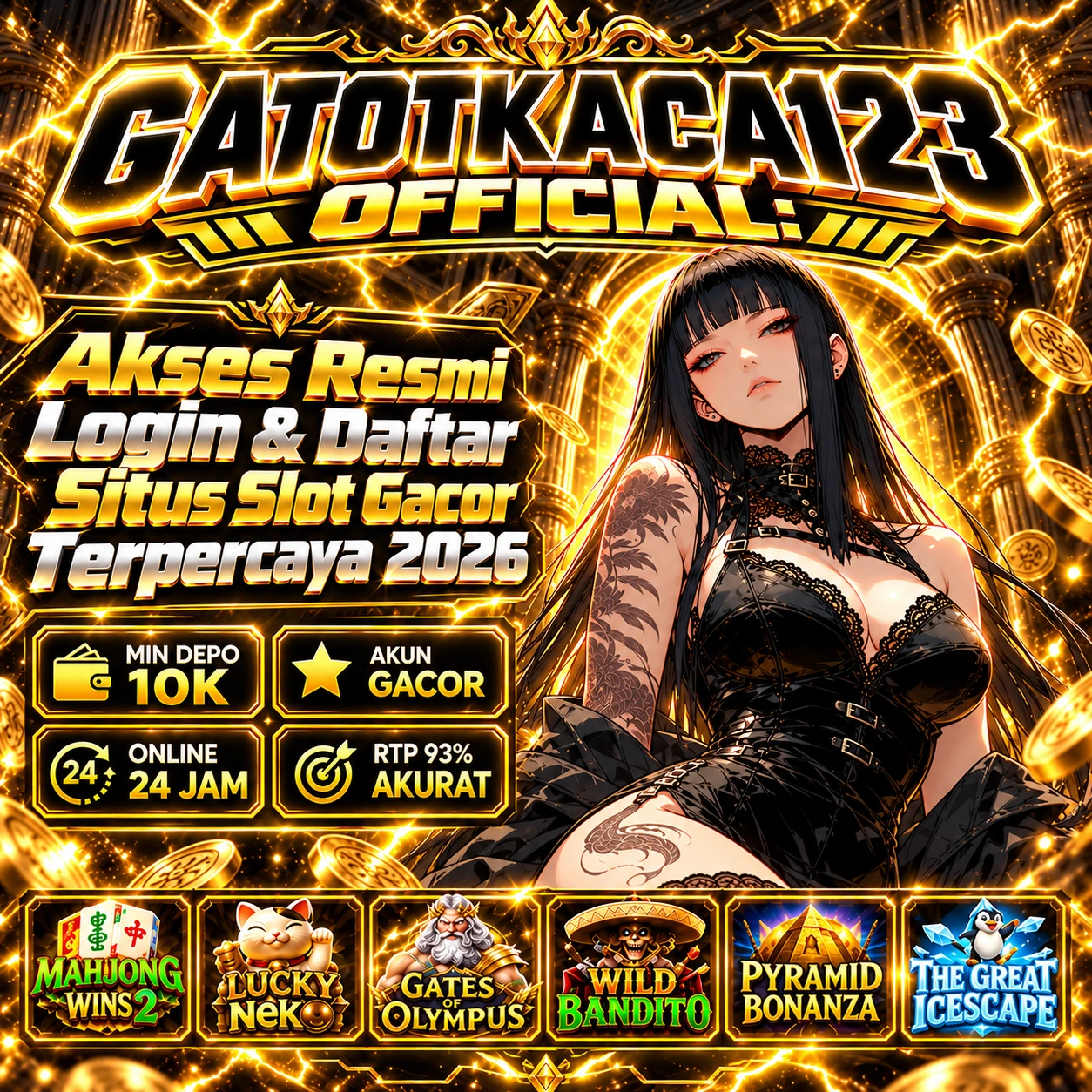 GATOTKACA123 OFFICIAL: Akses Resmi Login & Daftar Situs Slot Gacor Terpercaya 2026